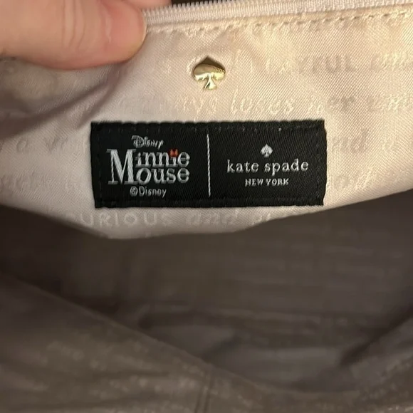 KATE SPADE DISNEY MINNIE MOUSE FRANCIS LARGE TOTE - Picture 10 of 14